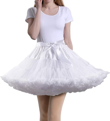 Damen tüll petticoat rock - tüll,