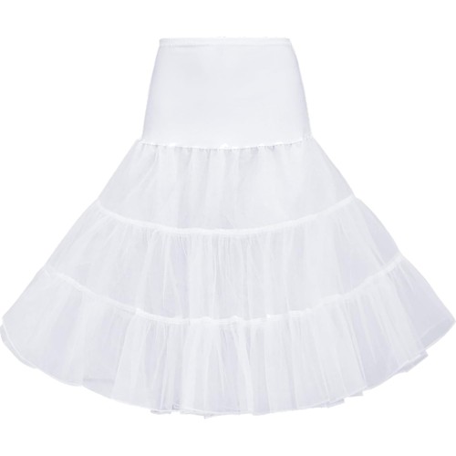 Damen petticoat unterrock kurz - damen,