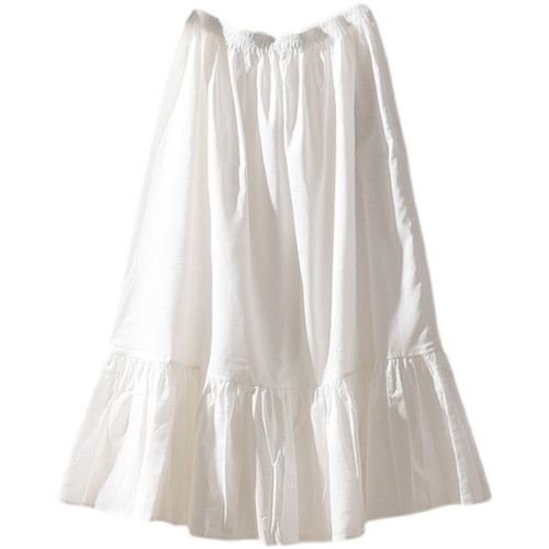 Damen baumwolle ruffles - baumwolle,