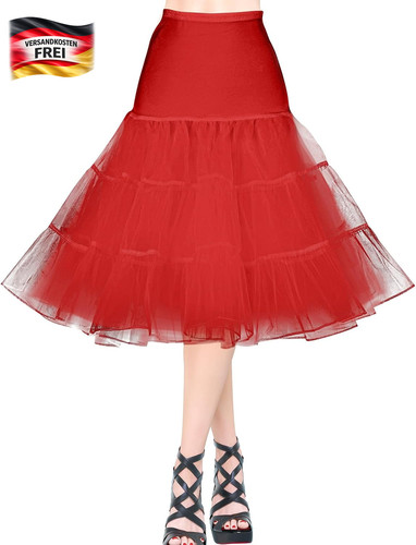 Retro petticoat damen - retro,