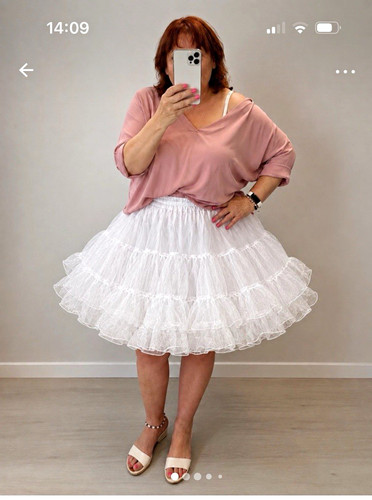 Crystal petticoat square - crystal,