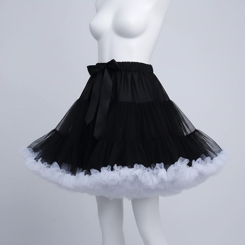 Damen petticoat tüllrock kurz - petticoat,