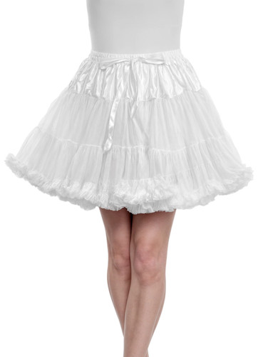 Rüschen tutu weiß - rüschen, karneval