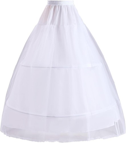 Petticoat polyester bodenlang - petticoat,