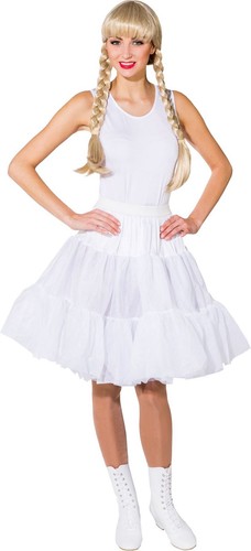 Petticoat knielang weiß