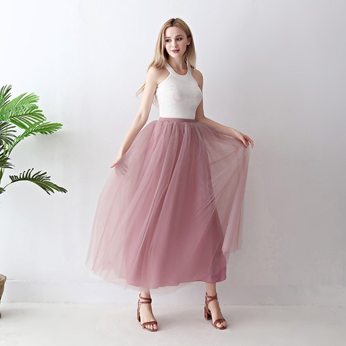 Damen lange tutu tüllrock - lange,